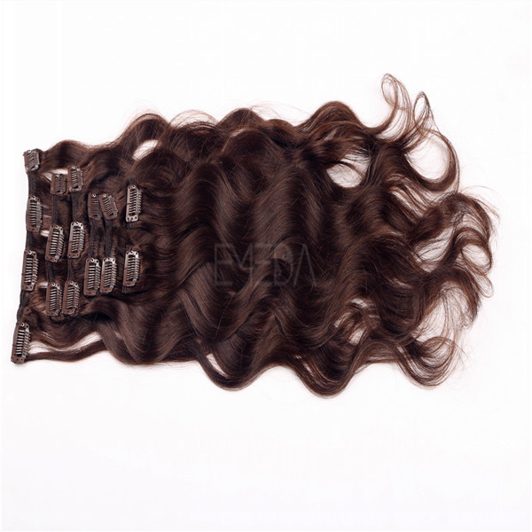 Clip In Human Hair Extensions Near Me Top Quality Body Wave Human Remy Hair Extensions LM201